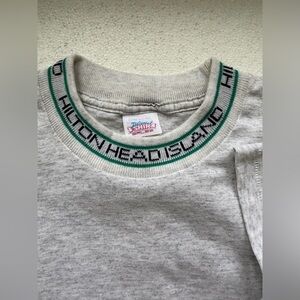 VINTAGE HILTON HEAD ISLAND TEE HEATHER GRAY